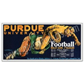 Collectible "Gicl50089e Process" Stock Poster Art - Purdue University Football